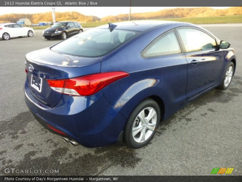 Atlantic Blue / Blue 2013 Hyundai Elantra Coupe GS