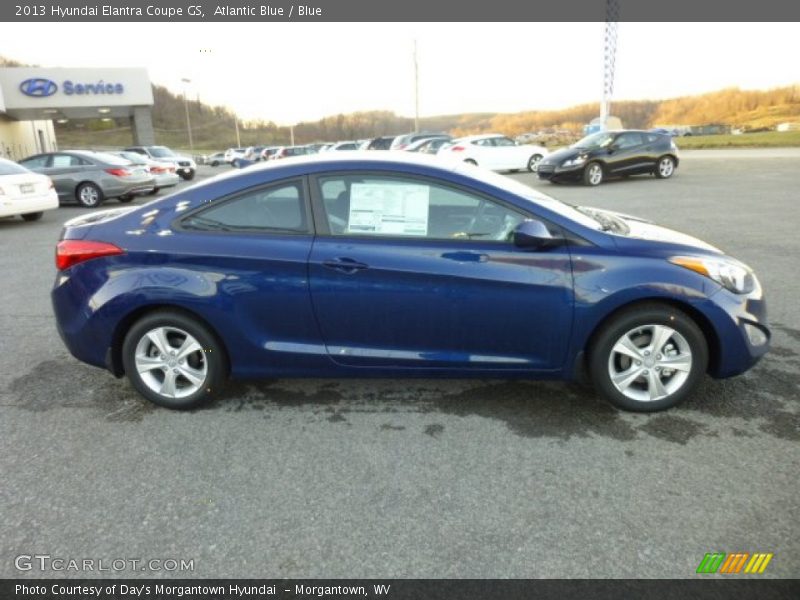 Atlantic Blue / Blue 2013 Hyundai Elantra Coupe GS