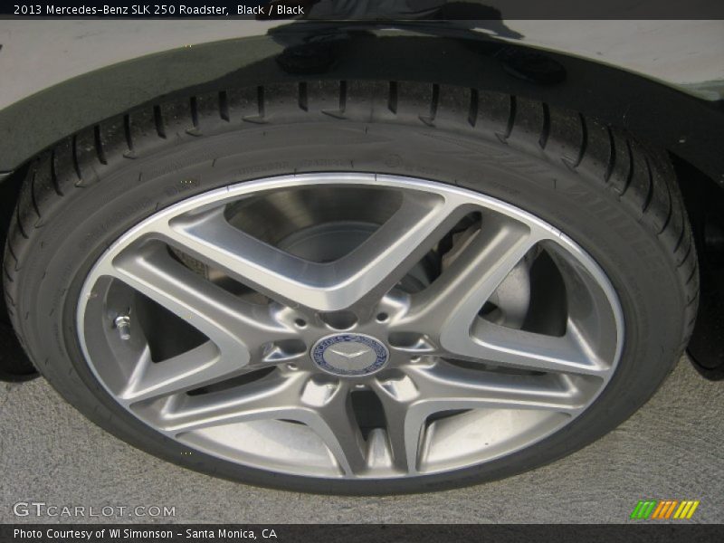 Black / Black 2013 Mercedes-Benz SLK 250 Roadster