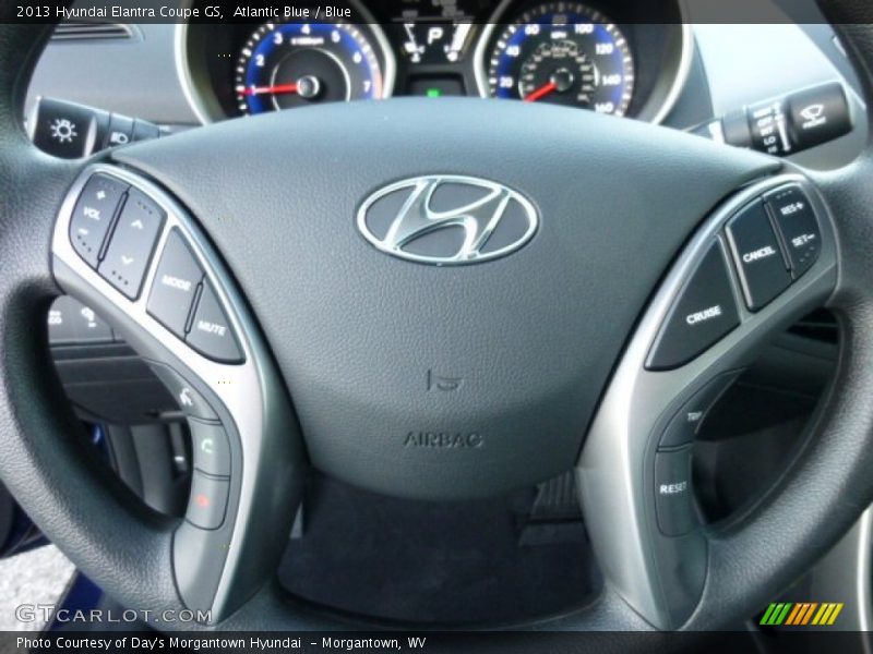 Controls of 2013 Elantra Coupe GS