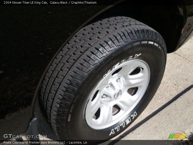Galaxy Black / Graphite/Titanium 2004 Nissan Titan LE King Cab