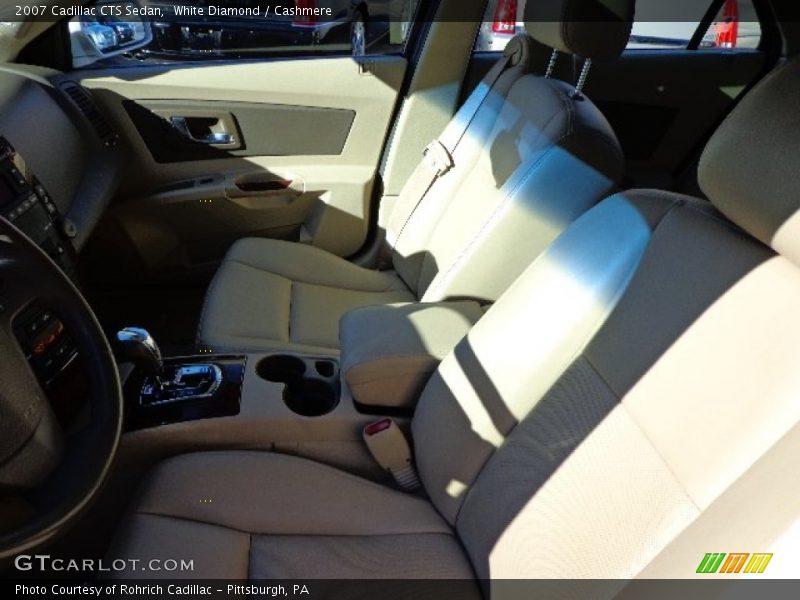 White Diamond / Cashmere 2007 Cadillac CTS Sedan