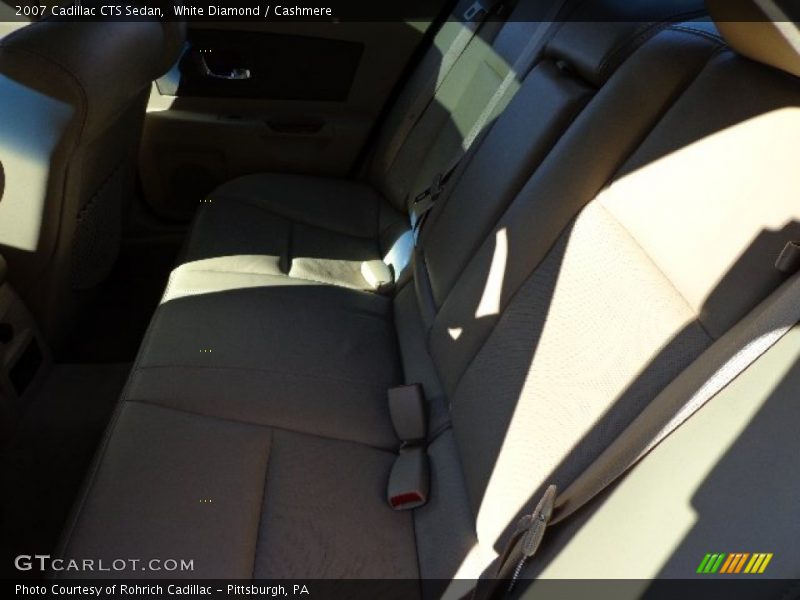 White Diamond / Cashmere 2007 Cadillac CTS Sedan