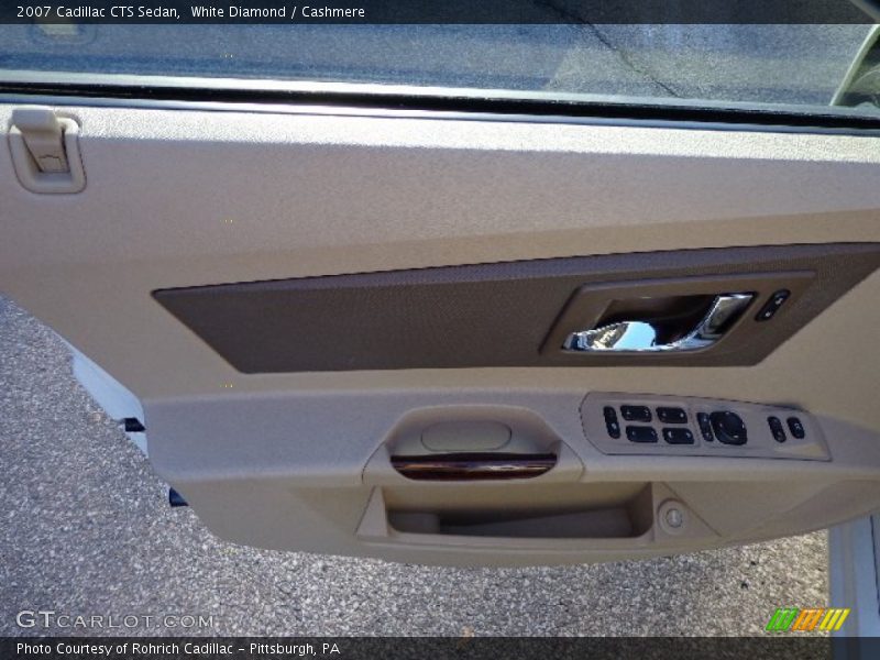 White Diamond / Cashmere 2007 Cadillac CTS Sedan