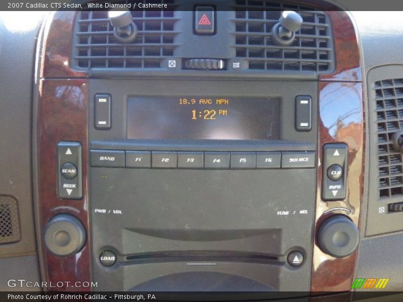 White Diamond / Cashmere 2007 Cadillac CTS Sedan