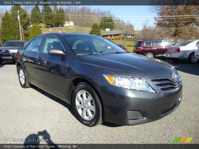 Magnetic Gray Metallic / Ash 2011 Toyota Camry LE