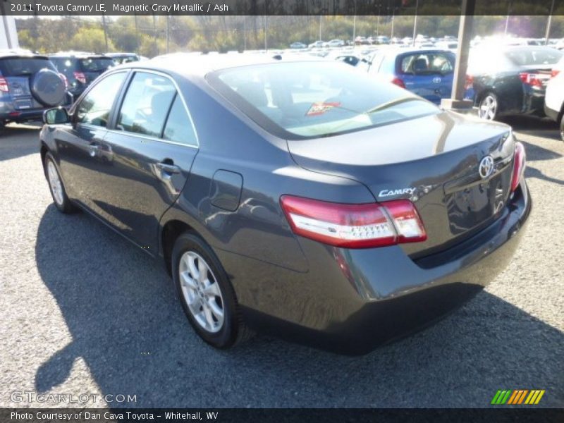 Magnetic Gray Metallic / Ash 2011 Toyota Camry LE