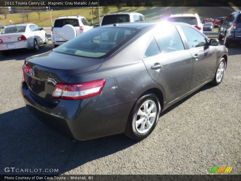 Magnetic Gray Metallic / Ash 2011 Toyota Camry LE