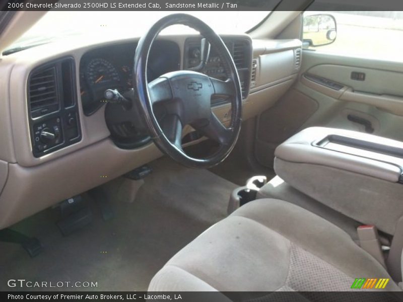 Tan Interior - 2006 Silverado 2500HD LS Extended Cab 