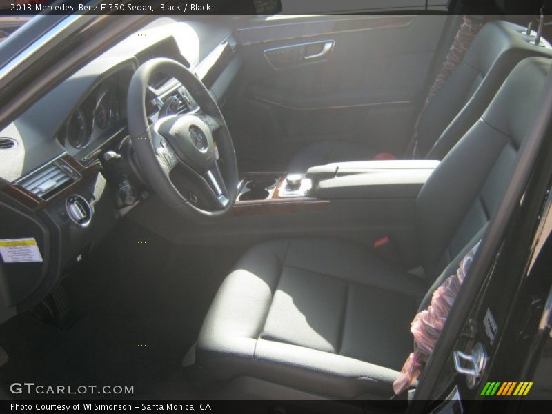 Black / Black 2013 Mercedes-Benz E 350 Sedan