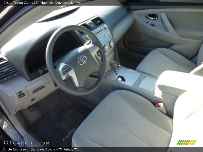Magnetic Gray Metallic / Ash 2011 Toyota Camry LE