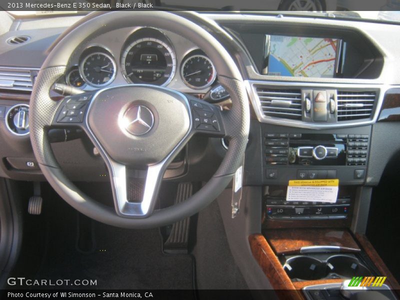 Black / Black 2013 Mercedes-Benz E 350 Sedan