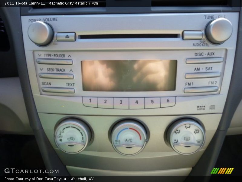 Magnetic Gray Metallic / Ash 2011 Toyota Camry LE