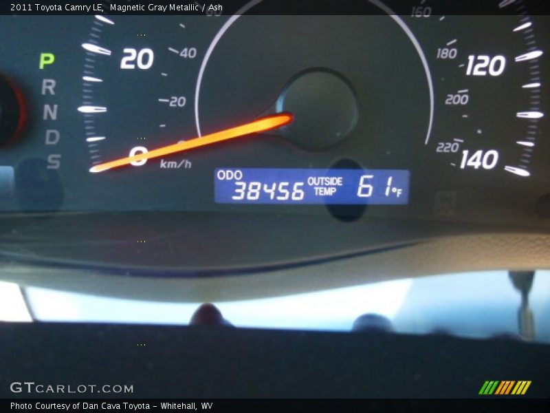 Magnetic Gray Metallic / Ash 2011 Toyota Camry LE
