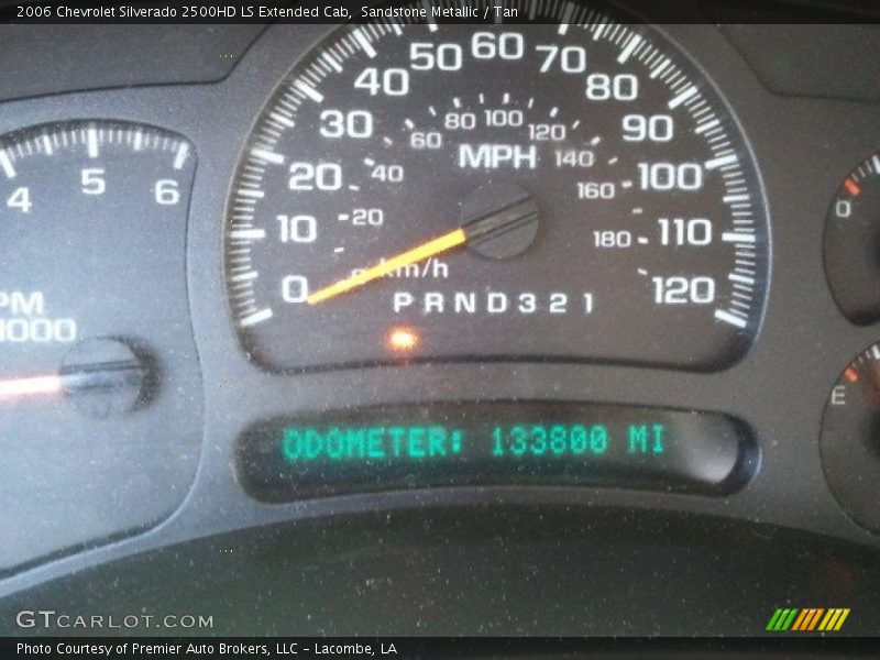 Sandstone Metallic / Tan 2006 Chevrolet Silverado 2500HD LS Extended Cab