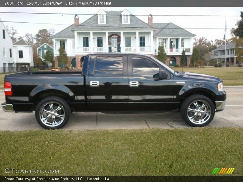Black / Medium/Dark Flint 2006 Ford F150 XLT SuperCrew