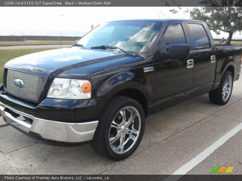 Black / Medium/Dark Flint 2006 Ford F150 XLT SuperCrew