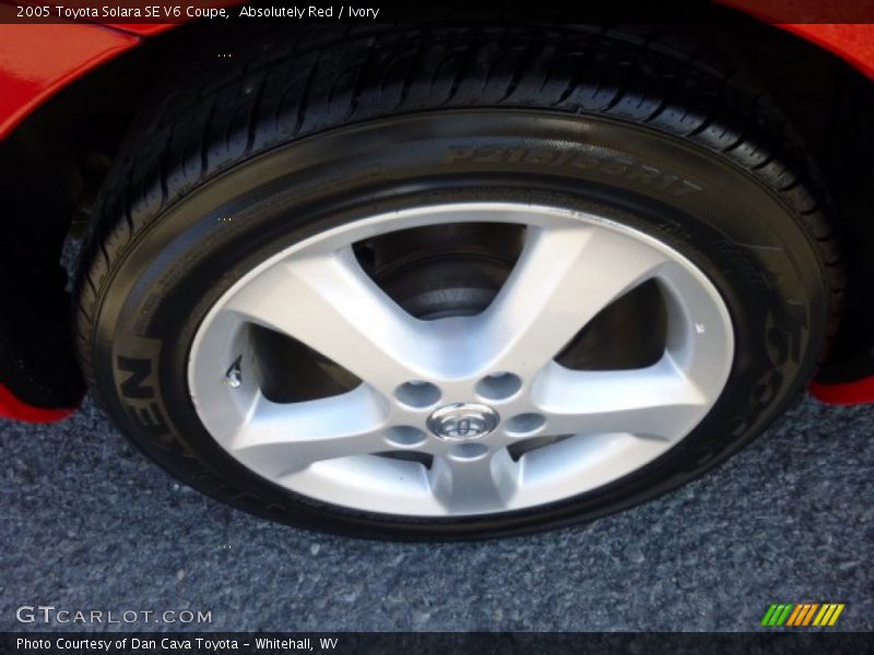 Absolutely Red / Ivory 2005 Toyota Solara SE V6 Coupe