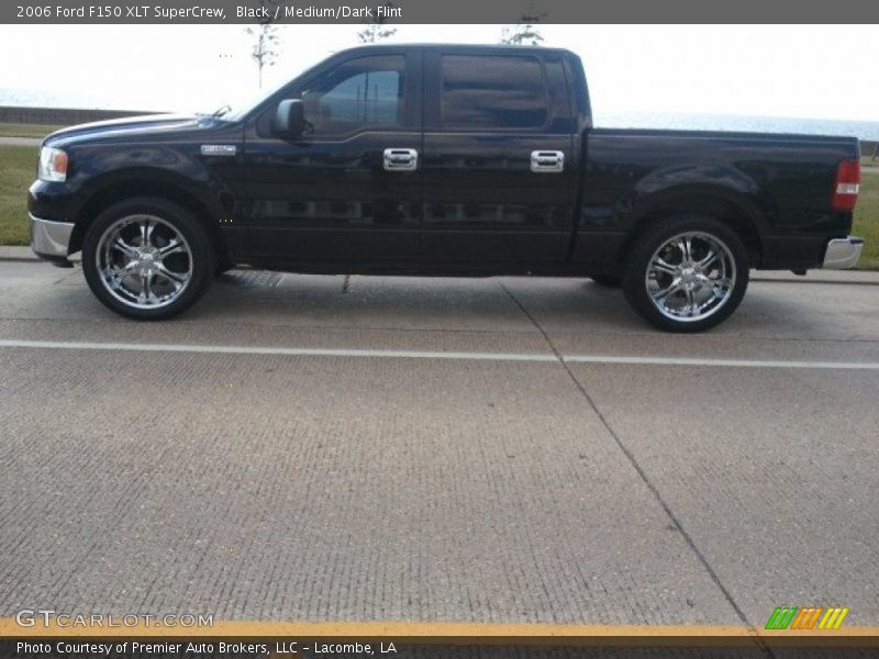 Black / Medium/Dark Flint 2006 Ford F150 XLT SuperCrew