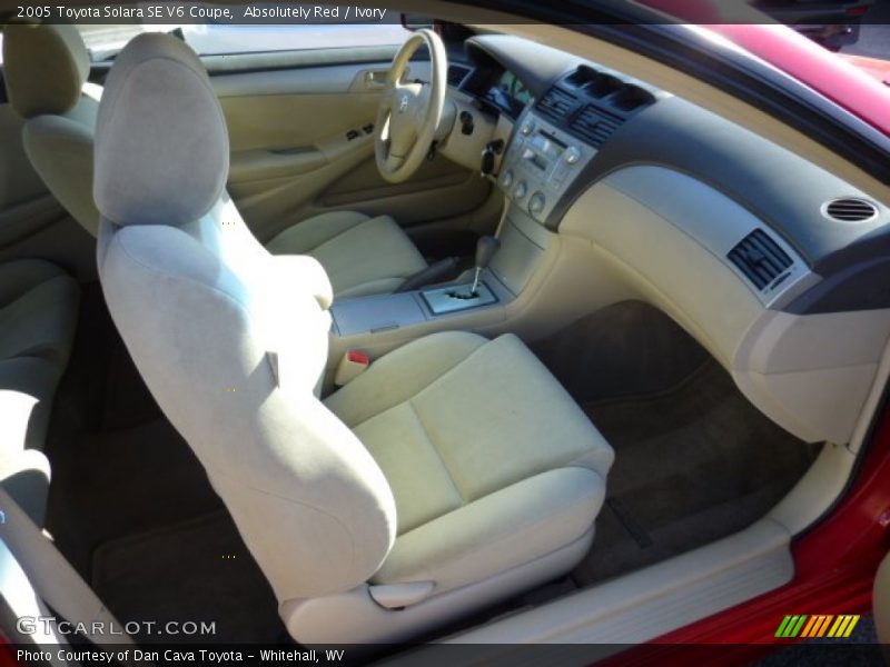 Absolutely Red / Ivory 2005 Toyota Solara SE V6 Coupe