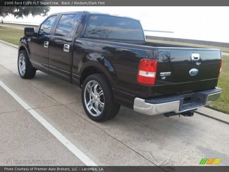 Black / Medium/Dark Flint 2006 Ford F150 XLT SuperCrew
