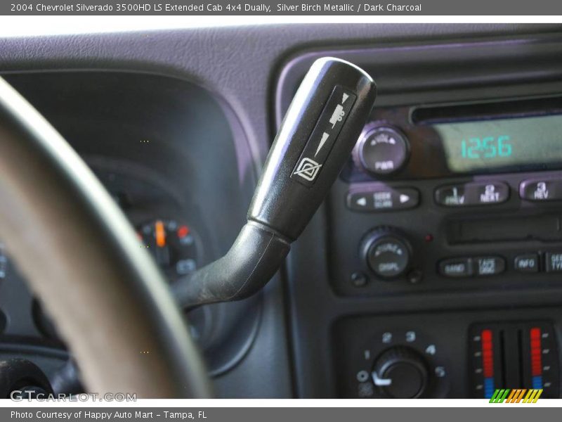 Silver Birch Metallic / Dark Charcoal 2004 Chevrolet Silverado 3500HD LS Extended Cab 4x4 Dually