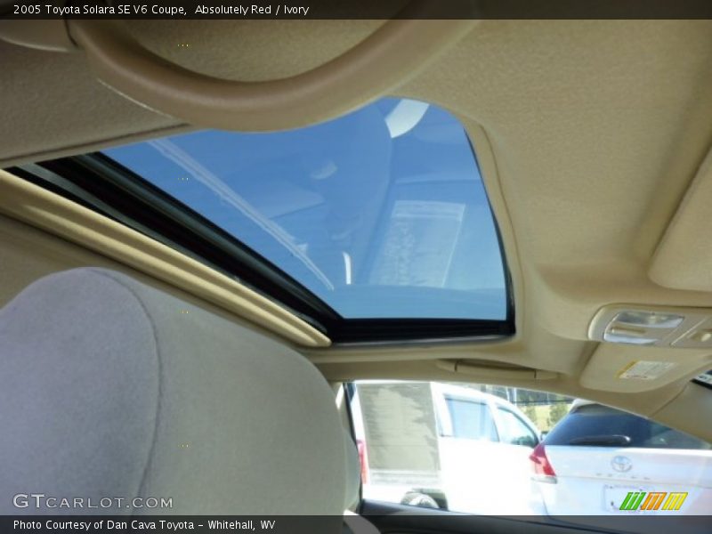 Absolutely Red / Ivory 2005 Toyota Solara SE V6 Coupe