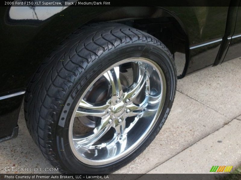 Black / Medium/Dark Flint 2006 Ford F150 XLT SuperCrew