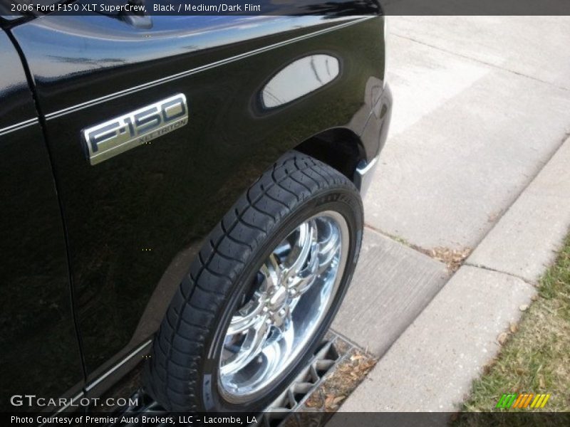 Black / Medium/Dark Flint 2006 Ford F150 XLT SuperCrew