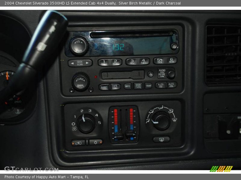 Silver Birch Metallic / Dark Charcoal 2004 Chevrolet Silverado 3500HD LS Extended Cab 4x4 Dually