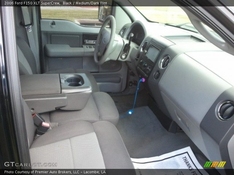 Black / Medium/Dark Flint 2006 Ford F150 XLT SuperCrew