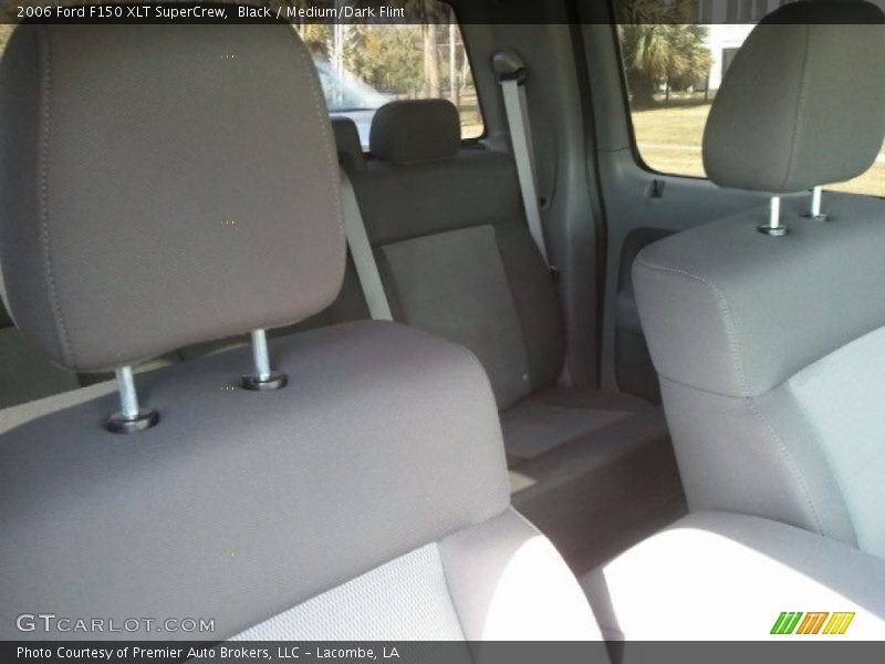 Black / Medium/Dark Flint 2006 Ford F150 XLT SuperCrew
