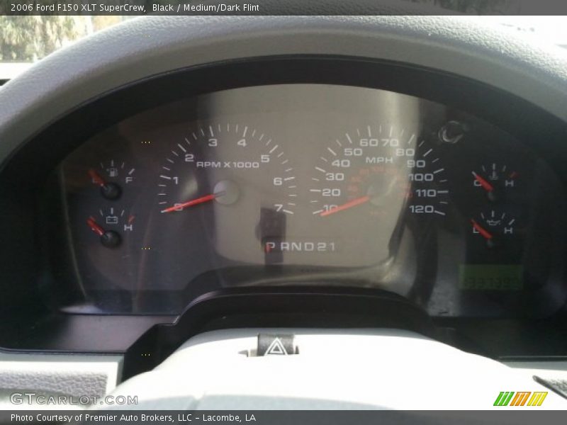 Black / Medium/Dark Flint 2006 Ford F150 XLT SuperCrew