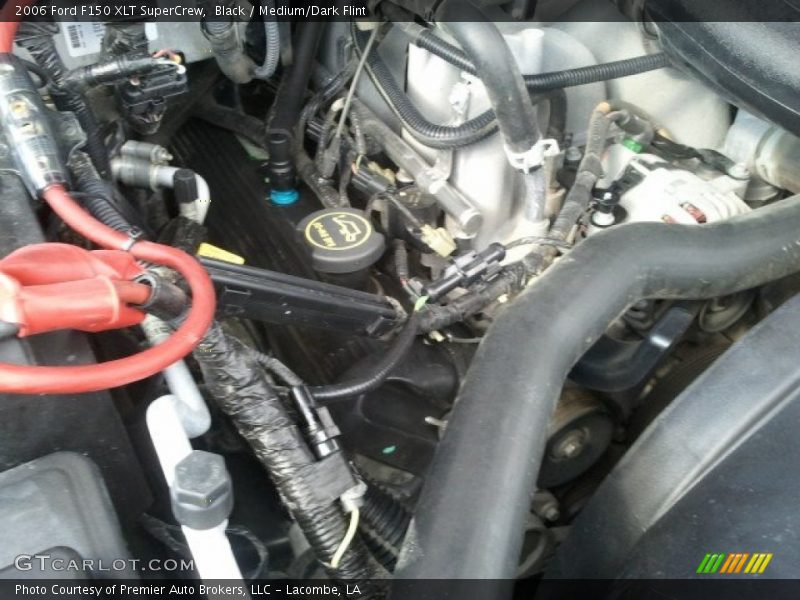 Black / Medium/Dark Flint 2006 Ford F150 XLT SuperCrew