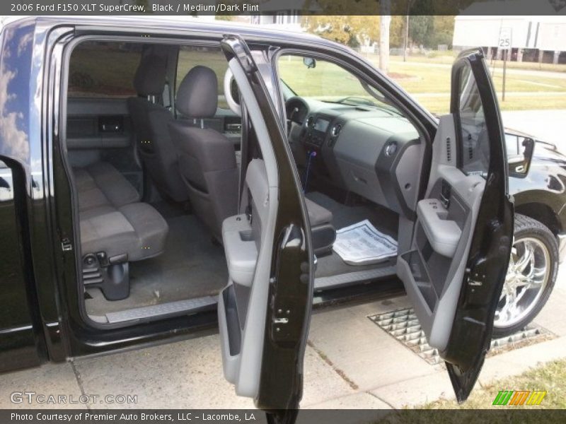 Black / Medium/Dark Flint 2006 Ford F150 XLT SuperCrew