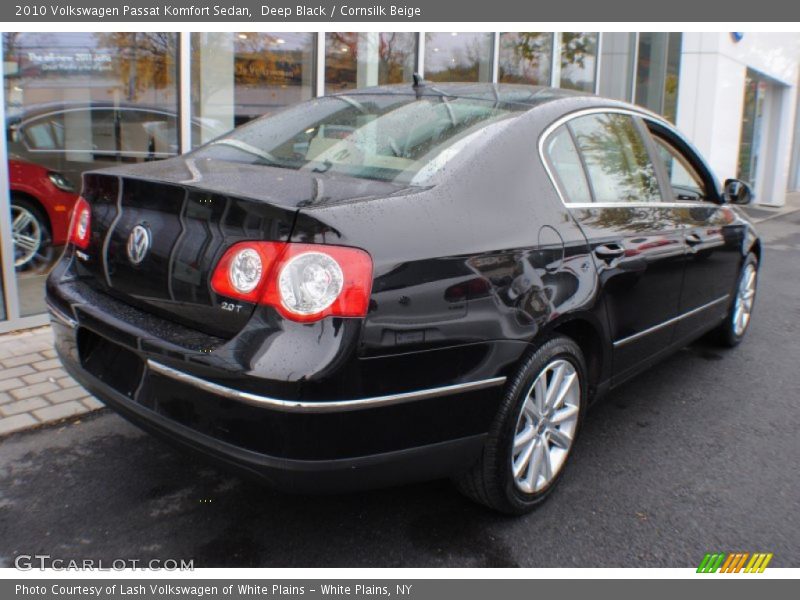 Deep Black / Cornsilk Beige 2010 Volkswagen Passat Komfort Sedan