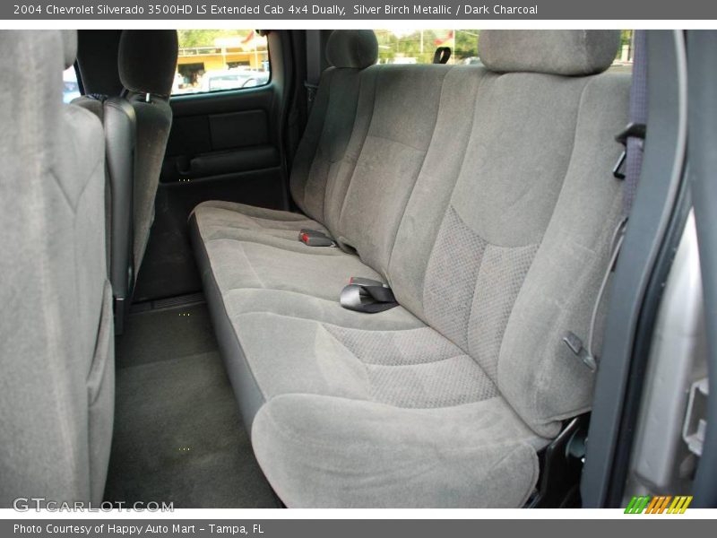 Silver Birch Metallic / Dark Charcoal 2004 Chevrolet Silverado 3500HD LS Extended Cab 4x4 Dually