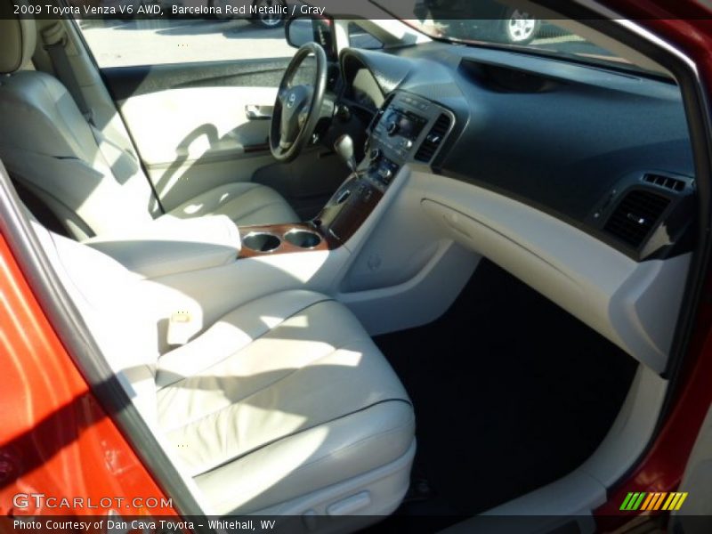 Barcelona Red Metallic / Gray 2009 Toyota Venza V6 AWD