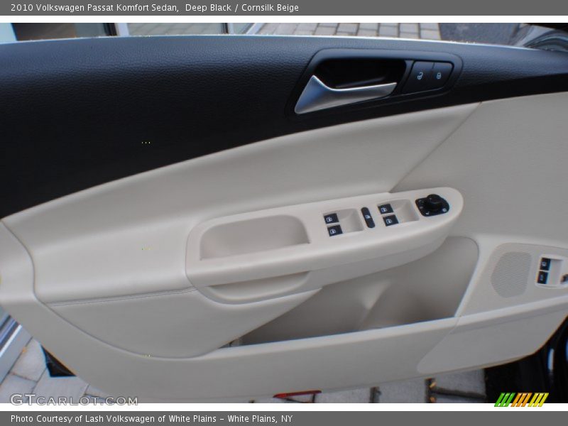 Deep Black / Cornsilk Beige 2010 Volkswagen Passat Komfort Sedan
