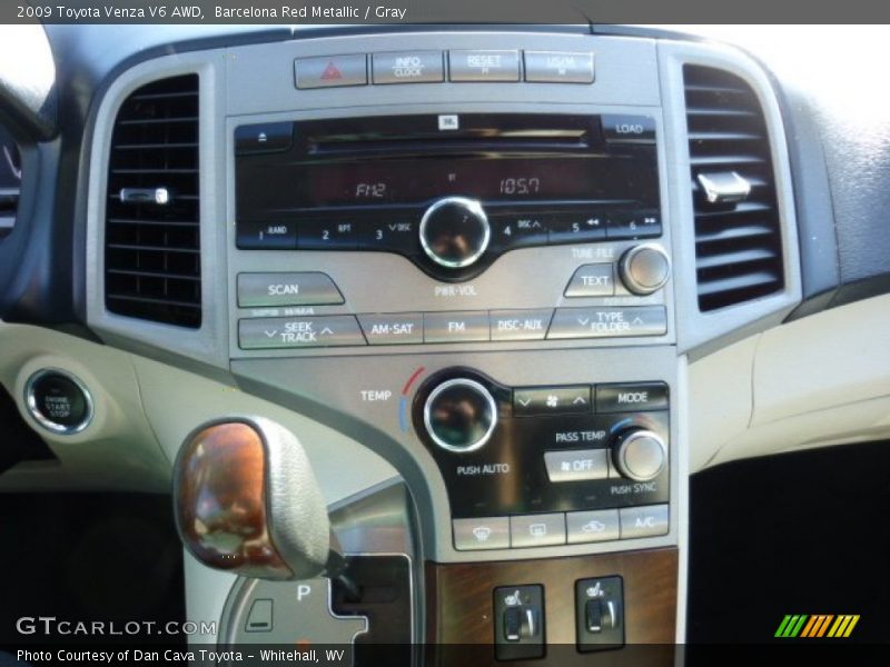 Barcelona Red Metallic / Gray 2009 Toyota Venza V6 AWD