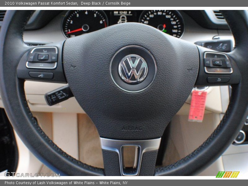 Deep Black / Cornsilk Beige 2010 Volkswagen Passat Komfort Sedan