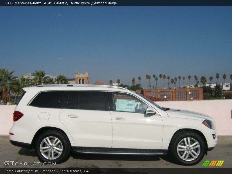 Arctic White / Almond Beige 2013 Mercedes-Benz GL 450 4Matic