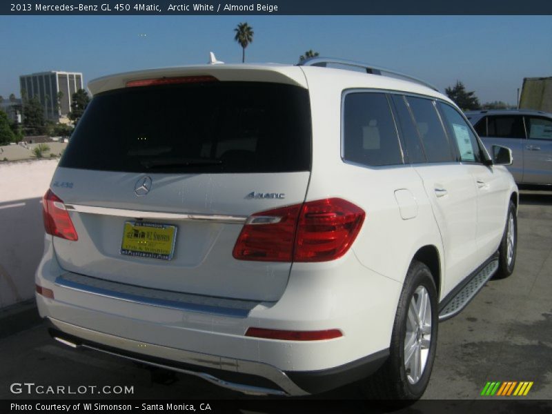 Arctic White / Almond Beige 2013 Mercedes-Benz GL 450 4Matic