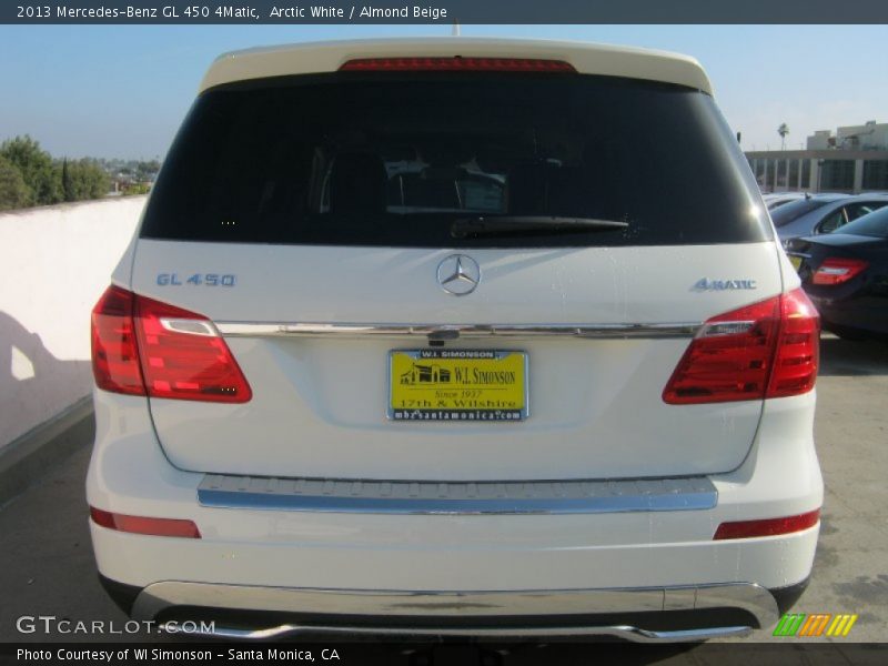 Arctic White / Almond Beige 2013 Mercedes-Benz GL 450 4Matic