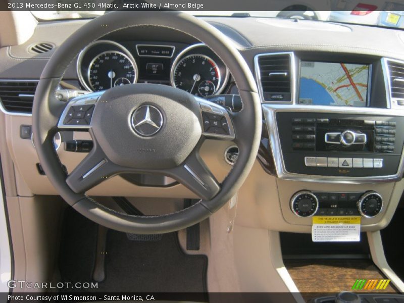 Arctic White / Almond Beige 2013 Mercedes-Benz GL 450 4Matic