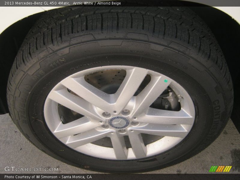 Arctic White / Almond Beige 2013 Mercedes-Benz GL 450 4Matic