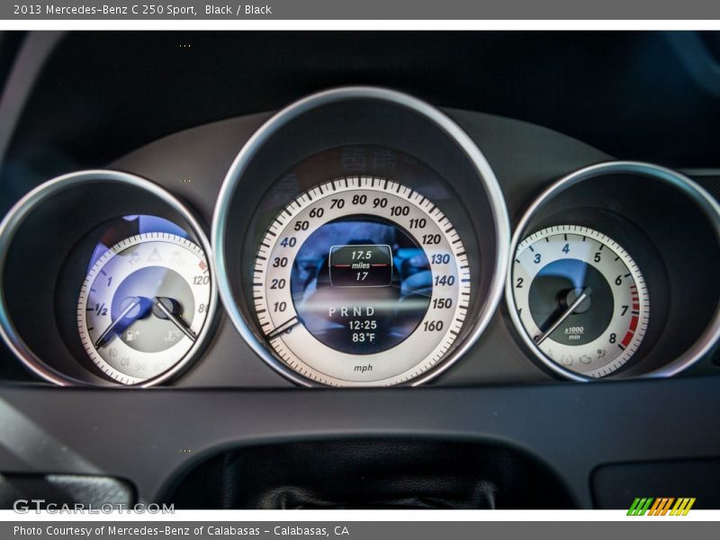 Black / Black 2013 Mercedes-Benz C 250 Sport
