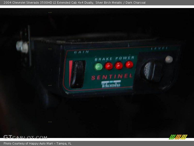 Silver Birch Metallic / Dark Charcoal 2004 Chevrolet Silverado 3500HD LS Extended Cab 4x4 Dually
