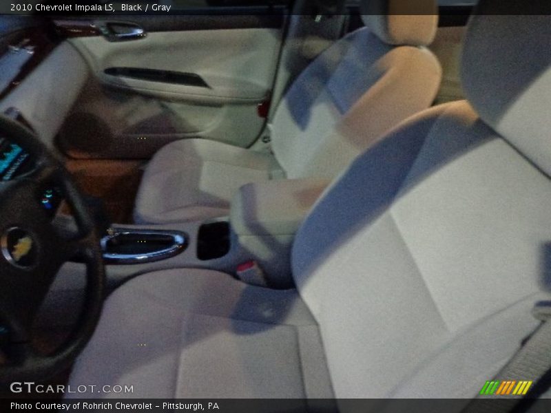 Black / Gray 2010 Chevrolet Impala LS