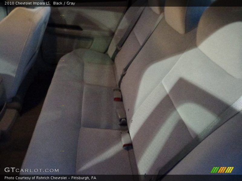 Black / Gray 2010 Chevrolet Impala LS
